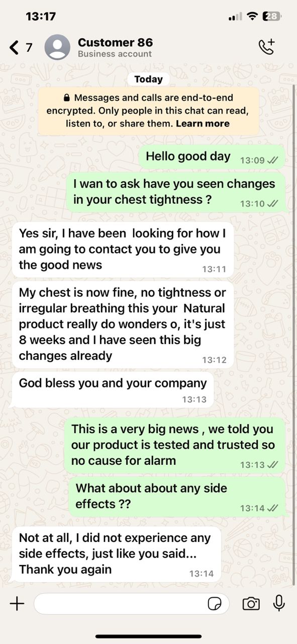 More happy customers